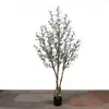 Comercio electrónico transfronterizo, olivo artificial en maceta, desmontable y reensamblable, bonsái de pie, decoración del hogar y de la sala de estar