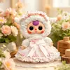 [Solo para Ropa de Bebé] Bebé de Tres Años Muñeco de Peluche Grande de Vinilo 400% Ropa de Bebé Vestido de Primavera Traje Dulce y Lindo