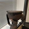 2026 Nova Moda Tendência Bolsa de Cintura Moda Casual Bolsa de Peito Casual Retro Bolsa de Ombro Estilo Coreano Bolsa Transversal Bolsa Feminina
