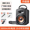 Transfronterizo Sada X2 Karaoke al Aire Libre Danza Cuadrada Conveniente Tarjeta Bluetooth Bolso Batería Incorporada Inalámbrica Mayoreo