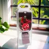 Regalo para el Día de la Madre Flor de Jabón Regalo Pequeño Venta al por Mayor Caja de Regalo Transparente Ramo de Rosas Souvenir Flor de Jabón Día de San Valentín