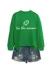 É a estação Amazon eBay site independente moda, única, versátil moletom esportivo feminino outono e inverno