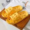 Zapatillas de baño con agujeros que gotean, zapatillas de baño de verano para mujer, desodorantes de secado rápido, zapatillas elásticas suaves, zapatillas de hotel para hombre, venta al por mayor