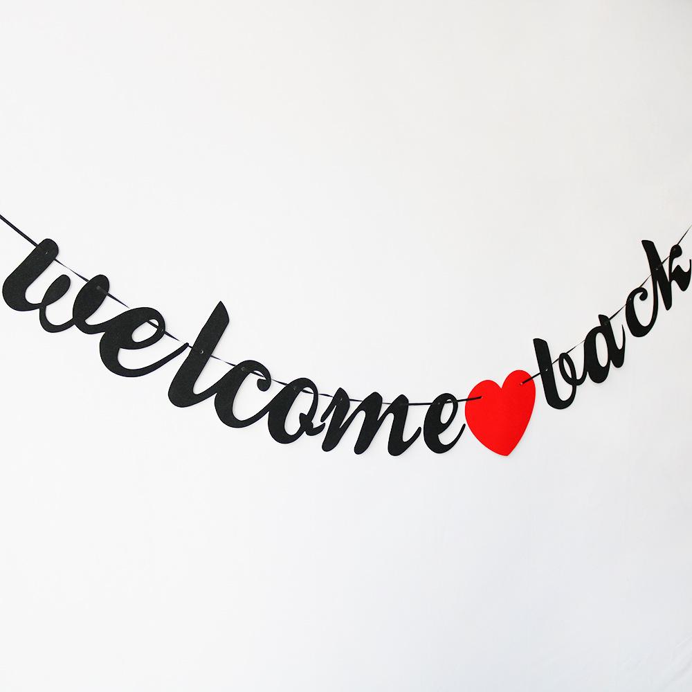 连体welcome back拉旗左侧