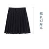 Saia Doce de Uniforme Jk Estilo Japonês Versátil Estilo Universitário Uniforme Escolar Uniforme de Classe Cor Sólida Pregueada Linha A Saia Curta Saia Média Meia Saia