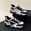 Tênis chunky feminino 2023 novo retrô primavera e outono feminino ins moderno estudantes versátil que aumenta a altura casual