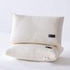 Almohada de Apoyo para la Columna Cervical Jacquard Waffle Almohada para Dormir Núcleo de Almohada Adulto Hogar Individual Dormitorio de Estudiante Almohada para Dormir de Lado