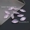Venta al por mayor de fábrica vidrio marquise, vidrio marquise blanco y de colores 1.5*3-6*12mm cabujón de fondo puntiagudo piedras sueltas