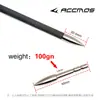 Flecha de objetivo para arco de 4.2 mm de diámetro interior de acero inoxidable viento 80 100 120 150 200 rejilla súper afilada