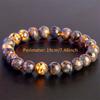 Europa y Estados Unidos transfronterizo Joker 8mm piedra natural textura gas moda piedra natural pulsera elástica de cuentas nicho al por mayor