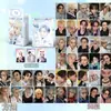 Stray Kids laser pequena caixa de cartão 50 peças 1 Caixa estrela periférico álbum pequeno cartão LOMO cartão cartão flash