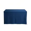Funda de Mesa Lisa con Logo Impreso para Conferencias, Publicidad, Banquetes, Exposiciones, Funda de Mesa Hecha a Medida para Puestos Callejeros, Puestos de Eventos, Funda de Mesa Cuadrada
