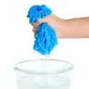 Guantes para lavar autos chenilla coral felpa para insectos engrosado trapo para autos guantes de limpieza para autos de doble cara herramientas de limpieza para lavado de autos