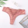 Tanga de malla transparente de comercio exterior europeo y americano, sexy, con tiras cruzadas, para mujer, gran oferta, pantalones de encaje en T, Amazon, eBay.