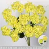 Flor de Simulación Hortensia Piruleta Hortensia Decoración del Hogar Material para Arreglo Floral Arte Floral de Boda Flor Bola de Nieve Flor Artificial