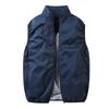 Roupa de Ar Condicionado com Protetor Solar Verão Nova Roupa de Construção Colete Outdoor Masculino Verão Prevenção Resfriamento Colete de Pesca Transfronteiriço com Ventilador