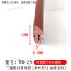 Tiras de Vedação para Portas e Janelas, Tiras de Vedação para Janelas de Correr em Aço Plástico com Canaleta, Tiras de Borracha Elástica em Formato O, Impermeável de Borracha de Silicone