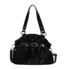 Bolsa de Ombro Único com Pregas Estilo Relaxado Selecionada Cuidadosamente para Mulheres, Nova Moda 2026 Bolsa de Mão Versátil Bolsa Tote com Grande Capacidade