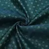 Tecido Jacquard Sarjado de Alta Densidade Novo para Primavera e Verão Verde Escuro Borboleta Floral Retrô Tecido para Roupas Business Casual
