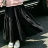 Atuendo elegante y moderno estilo escolar para niña, un vestido hermoso y bonito, falda nueva de longitud media estilo coreano
