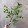 Plantas Verdes Artificiais para Casamento, Grama Aspargo Verde Estilo Floresta, Flores Artificiais Verdes, Materiais Florais Artificiais para Casamento, Série de Decoração para Salão de Casamento