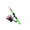 Nuevo Estilo Transfronterizo Caña de Mar Pequeña Sección Ultra-corta Telescópica UL Caña Boca de Caballo Mini Caña para Micro-señuelos Caña de Pesca Spinning Fabricante Venta al por Mayor