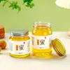 Botellas de Miel de Grado Alimenticio, Botellas Caseras para Mermelada y Salsa Picante, Botellas Dispensadoras de Pasta de Pera de Otoño, Botellas Selladas para Conservar Frescura y Enlatar Frutas