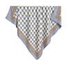 Estilo INS Design Divertido Estampa de Corrente Senso de Design Lenço Quadrado Espinha de Peixe Japonês e Coreano Nicho Elegante Roupa de Negócios Lenço Elegante