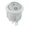 Etl Certificado Americano Interruptor em Forma de Navio Rocker Redondo Kcd1 Botão Interruptor de Partida de Energia 3 Pinos com Luz