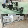 25 Floreiras e Suportes de Plantas Externos de Aço Inoxidável Combinação de Vasos de Ferro Forjado Divisória Móvel de Cerca Calha de Flores para Pátio Conjunto Modular