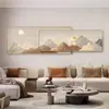 Lu r sala de estar sobreposição pintura decorativa parede de fundo do sofá mural criativo pintura suspensa de cabeceira de alta qualidade Nórdico Cristal Porcelana suspensa