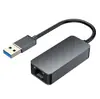 USB para 2.5G Externo Com Fio Carcaça de Alumínio Sem Driver 2500M Carcaça de Alumínio tipo-C Gigabit 100M Placa de Rede