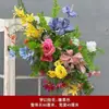 Dopamina Flores de Chão Flores de Casamento Chá de Bebê Festa de Noivado 4 Lojas Loja Online Decoração Cor Doce Pilhas de Flores Pequenas Flores de Seda