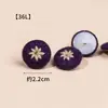 Cardigã Suéter de Tricô com Botões de Lã Botões Flor de Cerejeira Jaqueta de Tricô Estilo Coreano Botões Acessórios