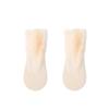 Calcetines de Encaje para Mujer Primavera y Otoño Cortos de Algodón Fondo Encaje de Malla Verano Delgados Blanco y Negro Casual Tubo Medio-Corto