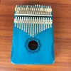 Piano de Polegar Transfronteiriço Piano de Polegar de 17 Tons Kalimba Piano de Dedo de 21 Tons Instrumento Musical Portátil Dedo Joanete