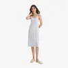Diseño vestido sin costuras prenda exterior de alta calidad tirantes chaleco sin mangas falda interior de verano base falda larga