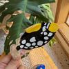 Nuevo Clip de Pinza de Ácido Acético Pez Payaso Diseño de Nicho Animal Pez Tropical Clip de Tiburón Venta al por Mayor Transfronteriza Accesorios para el Cabello Clip para Cola de Caballo