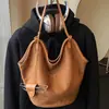 Bolso Grande para Mujer 2026 Nuevo de Moda Retro Gamuza Moda Versátil Bolso de Hombro Gran Capacidad Bolso Tote de Gama Alta