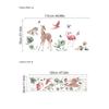 Pegatina de Pared para Cocina de Tigre Jirafa de Zoológico Transfronterizo Sala de Estar Interesante Pegatina de Decoración del Hogar Autoadhesiva PVC Autoadhesivo