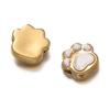 Acero Inoxidable Horno Color Dorado Cuentas Espaciadoras Garra de Goteo de Aceite Estrella de Cinco Puntas Colgante Material para Hacer Joyería con Cuentas Accesorios para Joyería