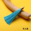 6cm tamaño pequeño tapa peso borla orejas accesorios para el cabello de niños marcapáginas colgante colgante colgante oreja colgante venta al por mayor