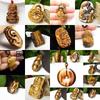 Suministro en Vivo del Fabricante de Colgantes de Piedra Ojo de Tigre para Hombres y Mujeres, Moderno Collar Marca Dragón de Piedra Ojo de Tigre Guanyin, Anillo con Colgante de Jade