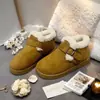 Zapatos Birkenstock de Terciopelo Grueso para Mujer 2025 Nuevos para Exteriores Retro Peludos Cómodos Cálidos de Algodón Venta al por Mayor
