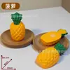Brinquedo de Frutas e Legumes para Cortar e Descascar Durian, Cortar Carne, Pizza, Frango Grelhado - Conjunto Combinado