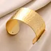 Pulseira Aberta Larga Pig Nose Europeia e Americana Personalidade Simples Tendência Joia de Nicho Atacado para Mulheres