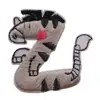 Adesivos de Tecido com Letras de Desenho Animado Roupas Infantis Sapatos e Chapéus Adesivos Bordados de Animais 26 Meias Inglesas Adesivos Decorativos Bordados