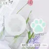 Molde de silicona para amasar y desestresar galletas eomji molde de silicona para hornear gelatina de pudín de garra de gato chocolate DIY
