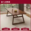 Mesa de Jantar Restaurante de Fast Food Lanchonete Mesa Simples Moderna para Comer Mesa Retangular de Laje Grande Conjunto de Mesa e Cadeiras Comerciais para Catering