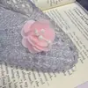 Coreia do Sul Mesmo Estilo Flor de Lantejoula Flor de Sapato Brilho Diamante Miçanga Feita à Mão Estilo Coreano Doce Alto Senso Flor Decorativa para Sapato Joia de Sapato